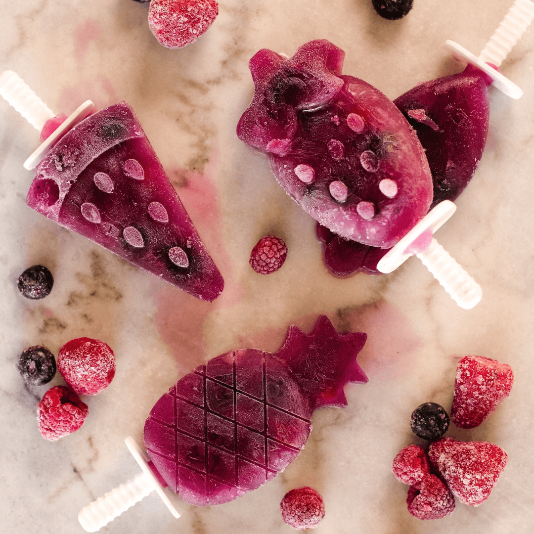 Mixed Berry Collagen Ice Block