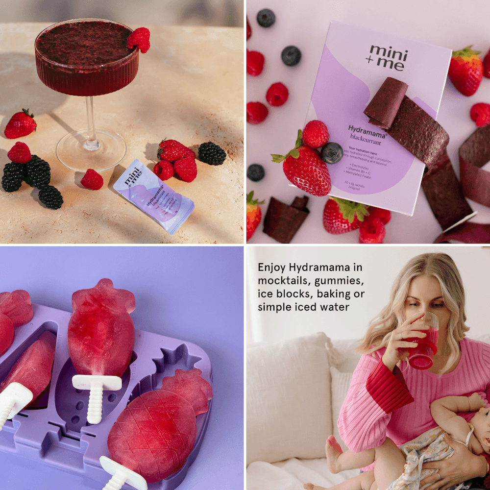 Enjoy your Hydramama Blackcurrant in mocktails, gummies, ice blocks, baking or simple iced water.