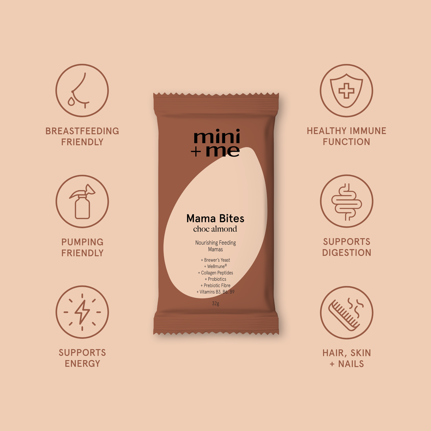 Mama Bites Choc Almond
