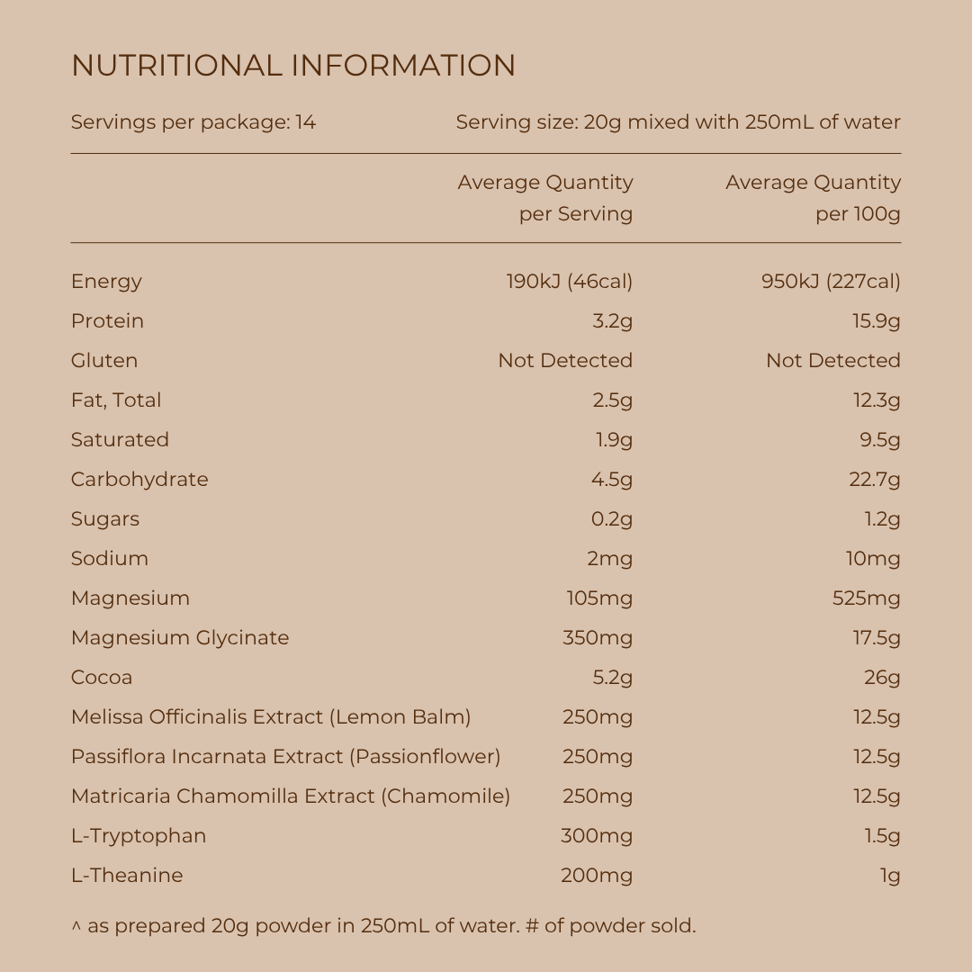 Magnesium Vanilla Chai
