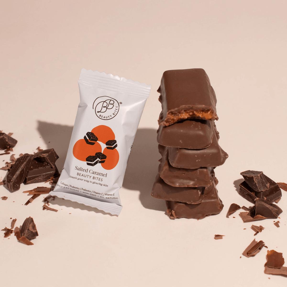 6 Pack - Salted Caramel Beauty Bites 14® x 32g