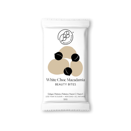 White Choc Macadamia Beauty Bites® 14 x 32g