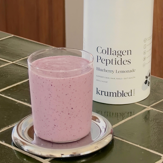 Blueberry Lemonade Collagen Peptide Smoothie