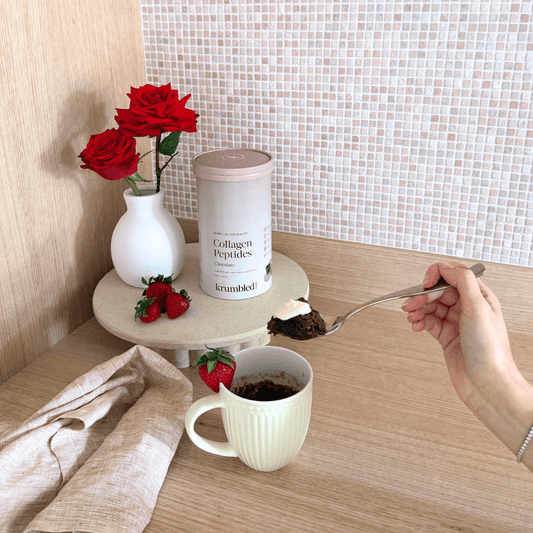 Chocolate Collagen Mug Cake