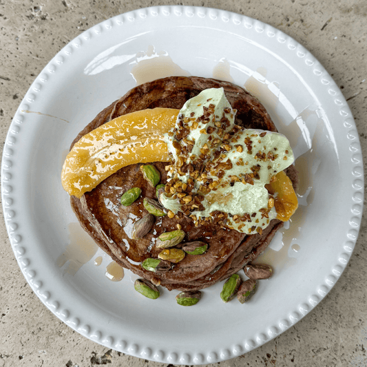 Chocolate Collagen Pancakes