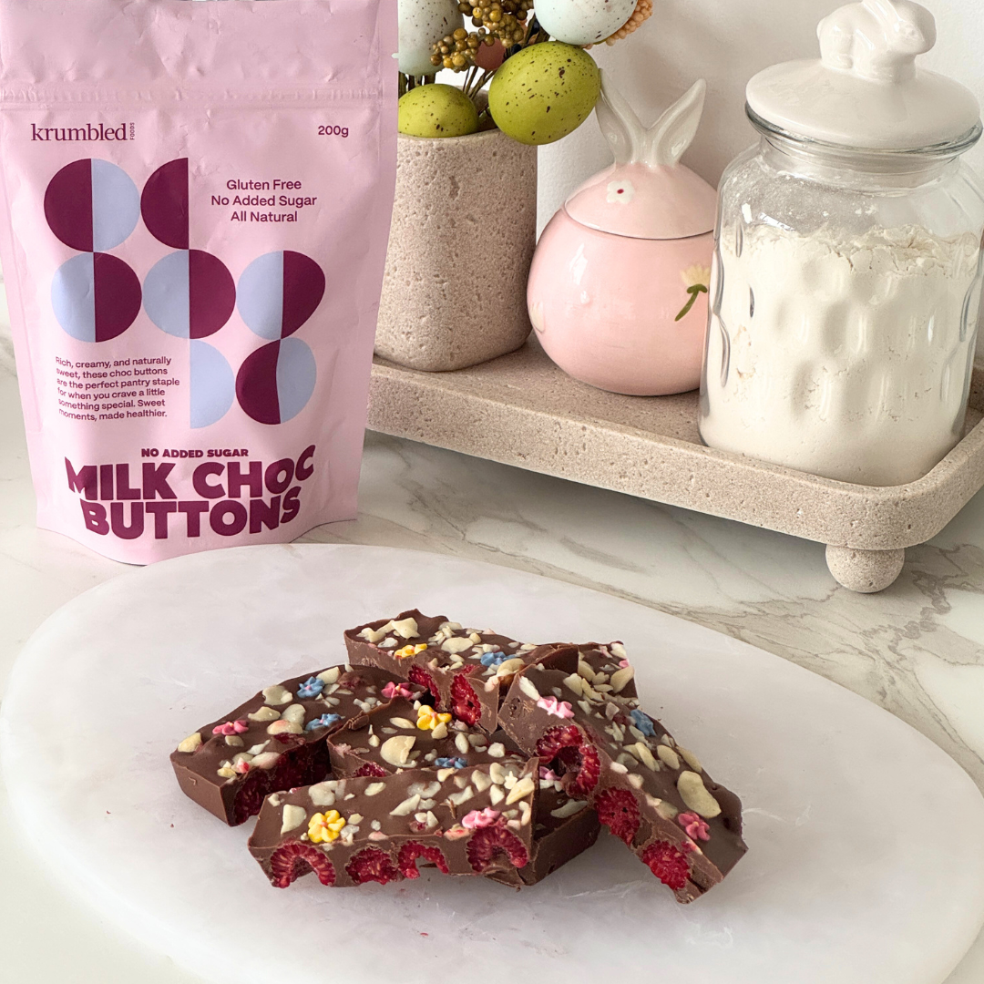 Viral Raspberry Chocolate Bar – Krumbled Foods