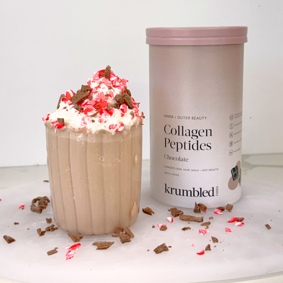 Choc Collagen Christmas Crush – Krumbled Foods