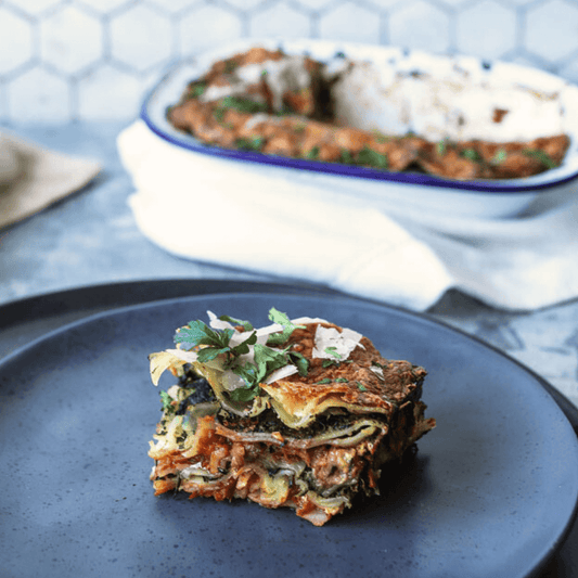 Eggplant Lasagna With Spinach