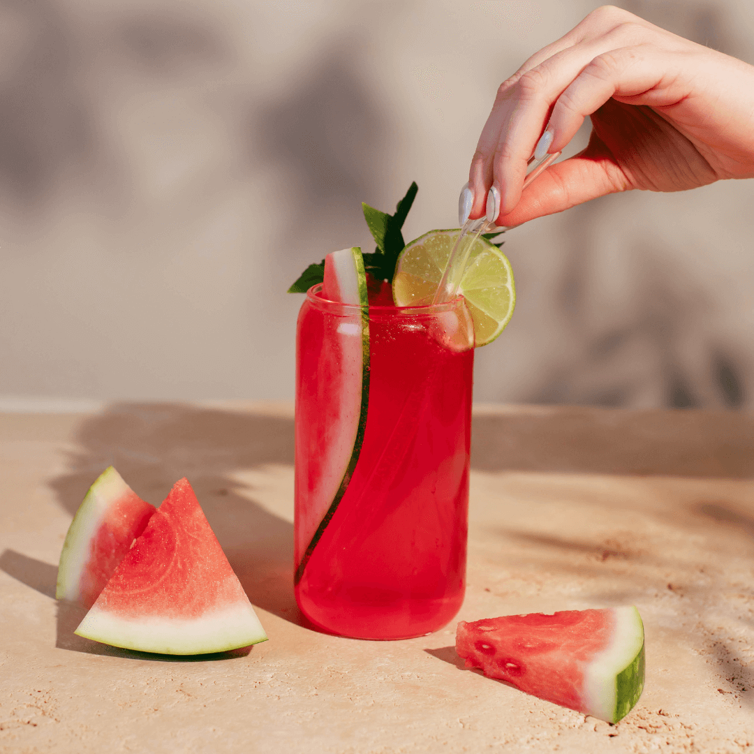Watermelon Raspberry Spritzer Watermelon Spritzer Mocktail – Mini + Me