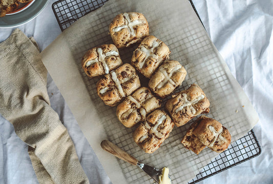 Hot Cross Beauty Bite Buns