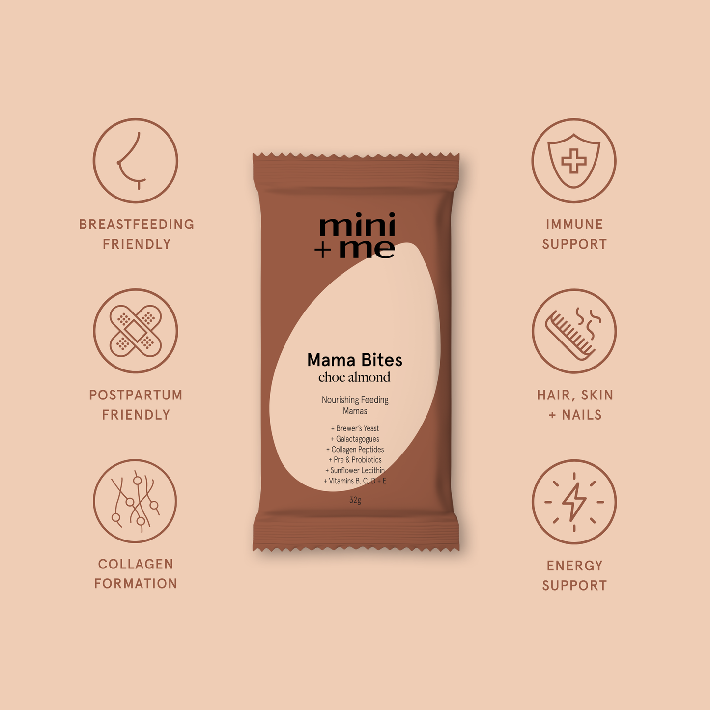Mama Bites Choc Almond