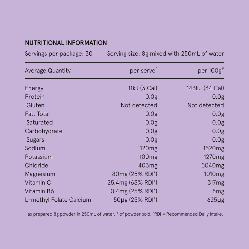 Nutritional Information
