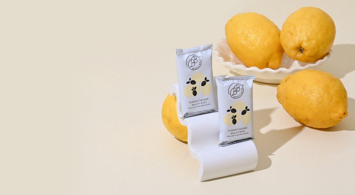 Lemon Coconut Beauty Bites