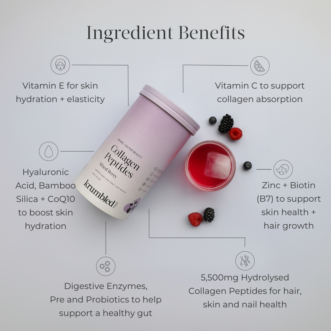 Inner + Outer Beauty Collagen Peptides Mixed Berry