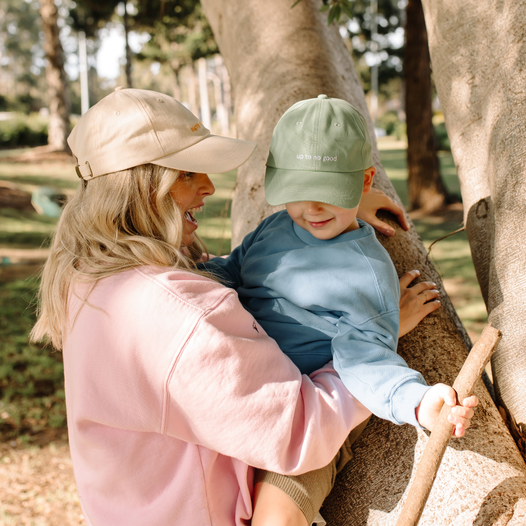 Up to No Good Children's Cap - Green