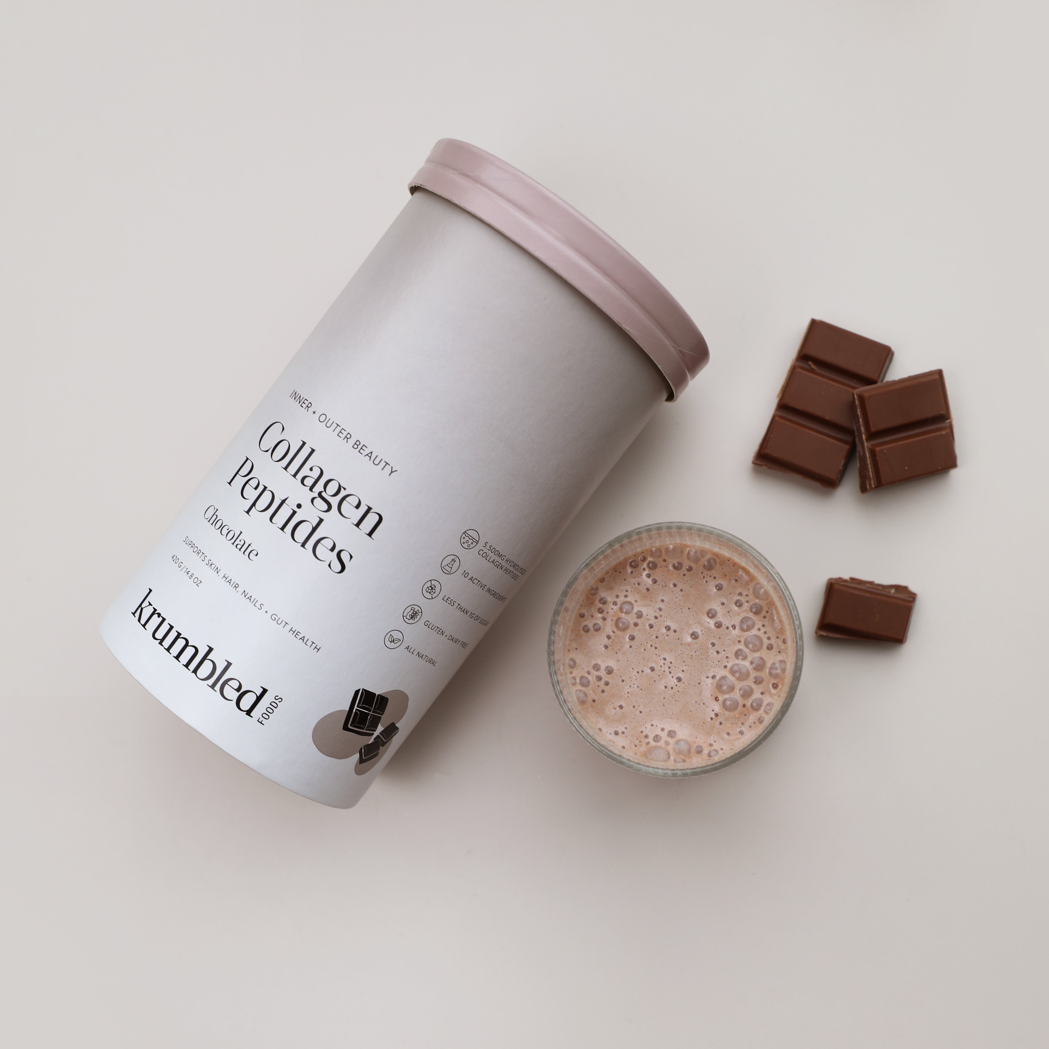 Collagen Snack Bars - Beauty Bites | Krumbled Foods