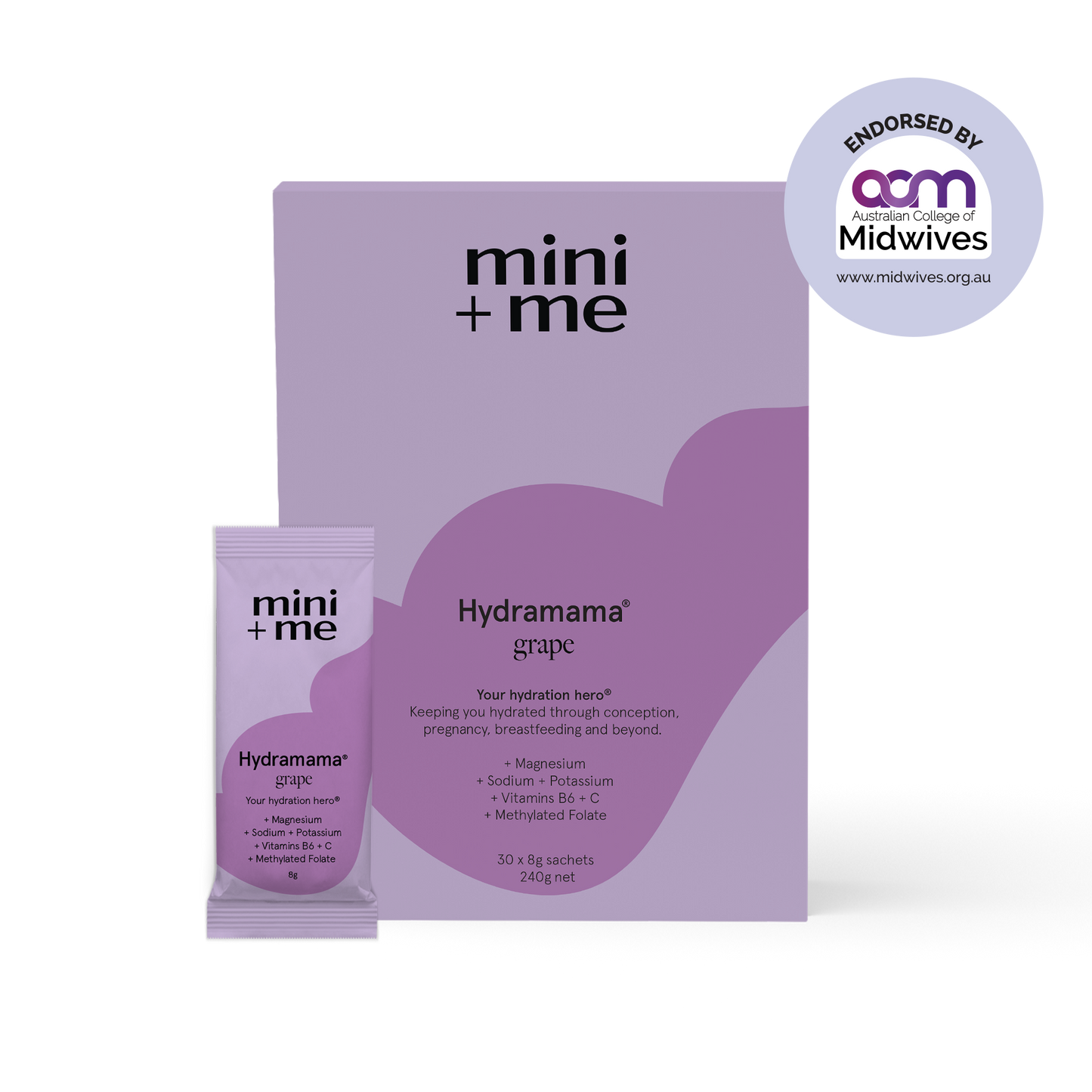 10 Pack - Hydramama® Grape