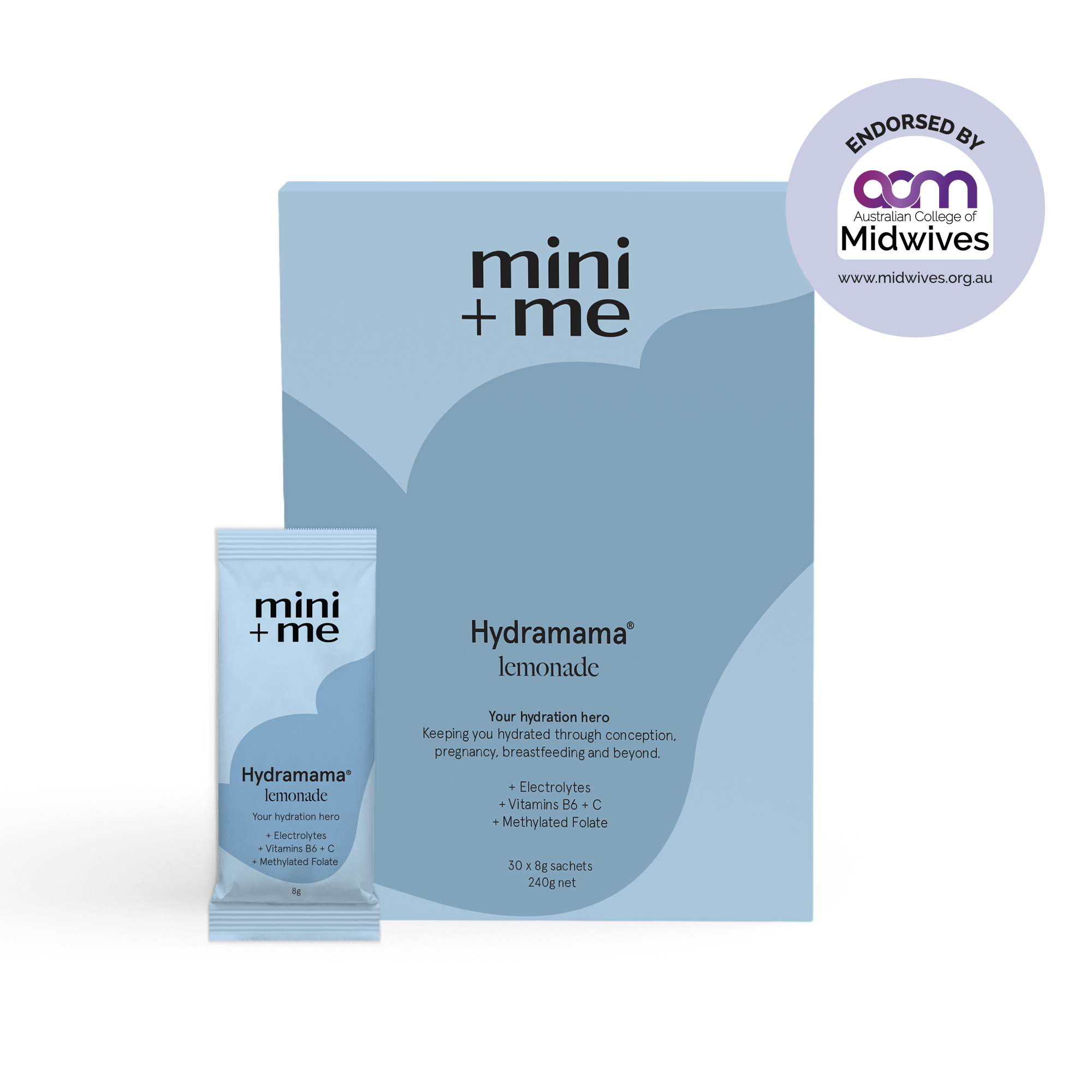 Hydramama® Lemonade, Pregnancy Hydration Drink – Krumbled Foods