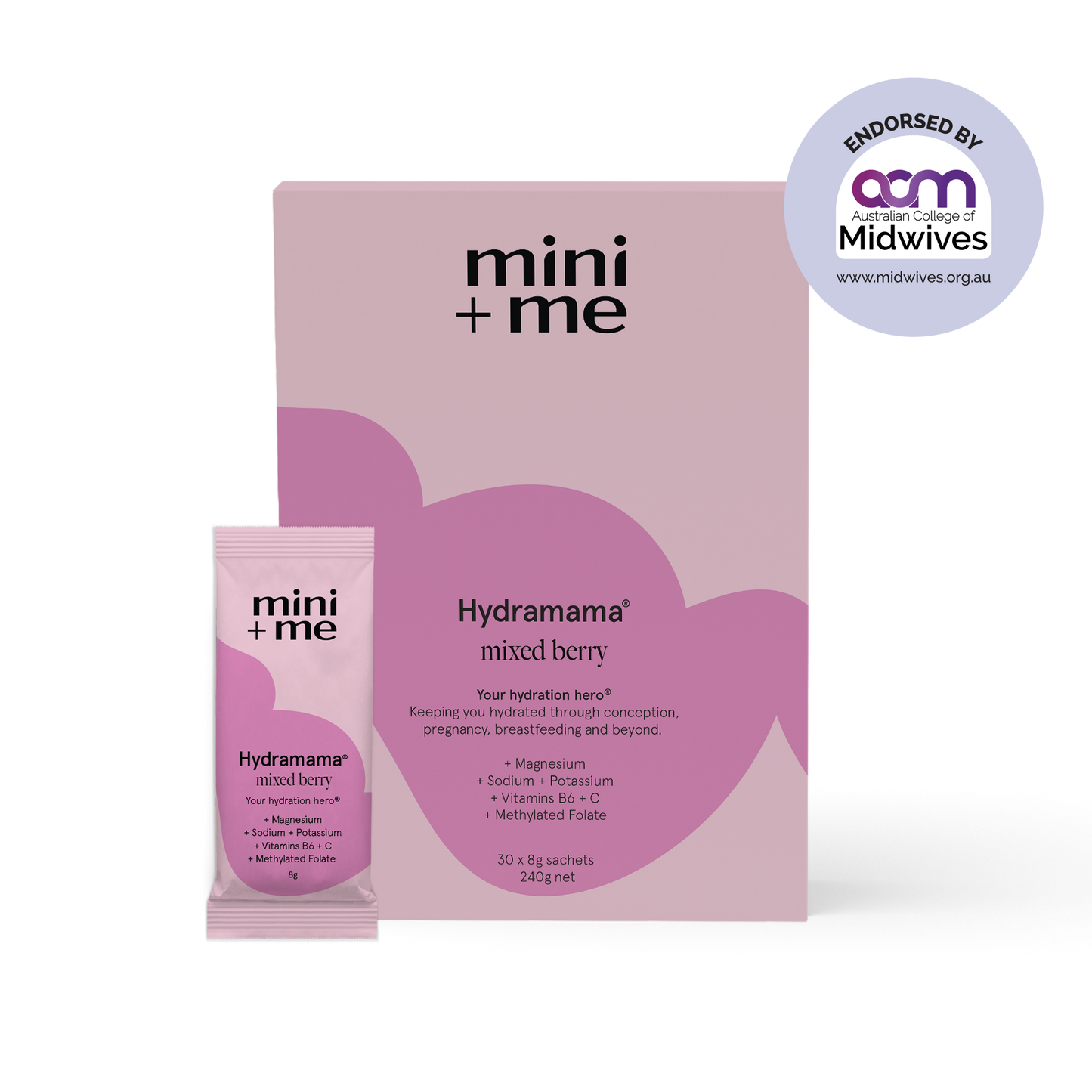 10 Pack - Hydramama® Mixed Berry