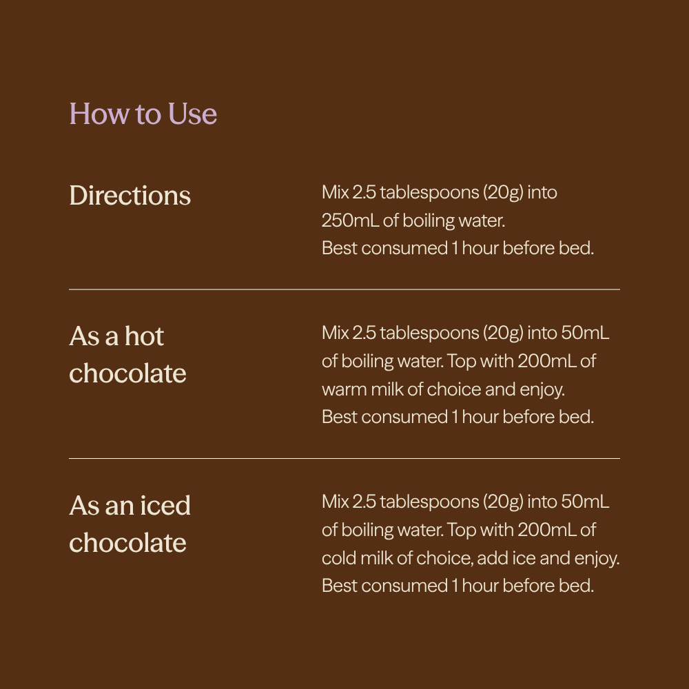 Magnesium Hot Chocolate