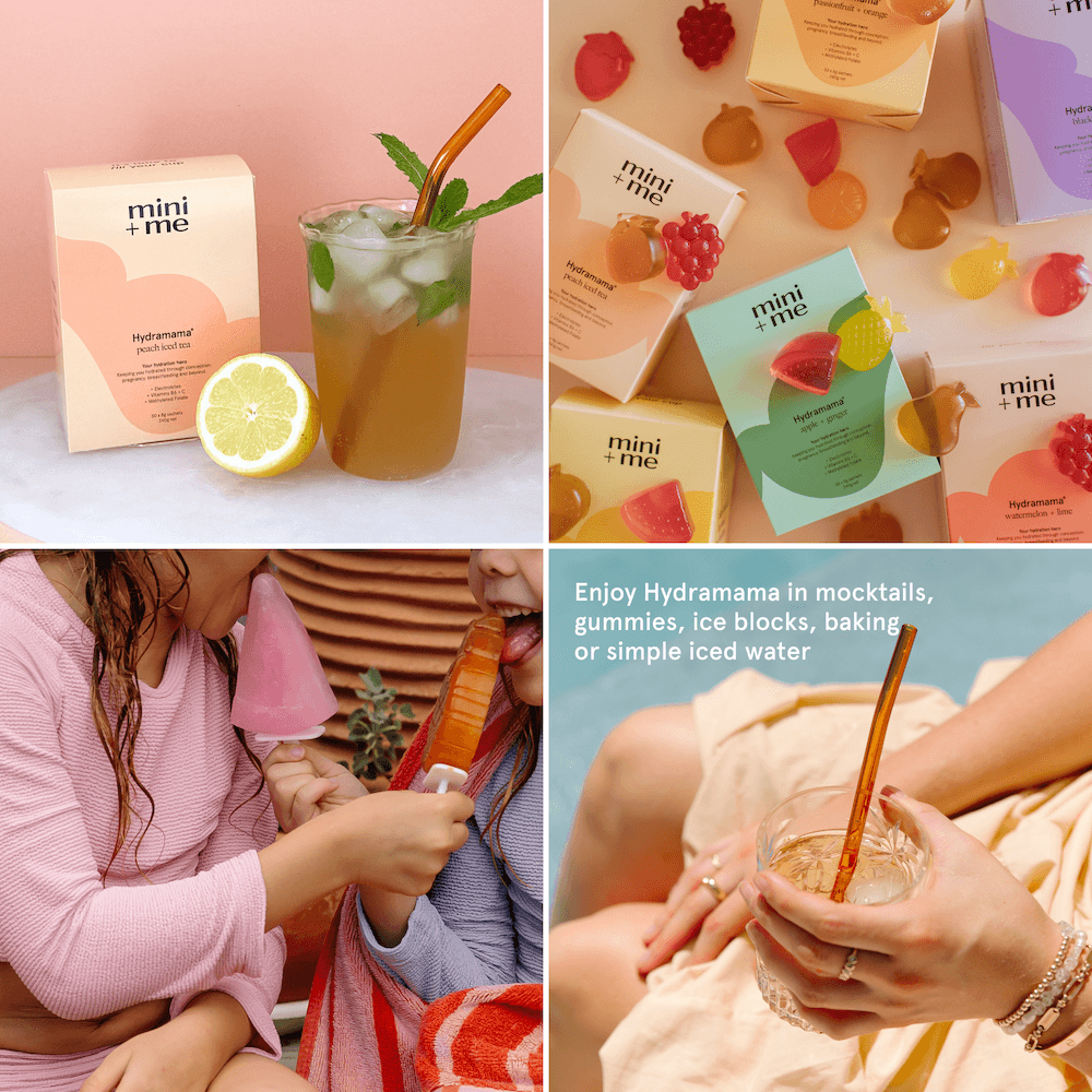 Enjoy your Hydramama Peach Iced Tea in mocktails, gummies, ice blocks, baking or simple iced water.
