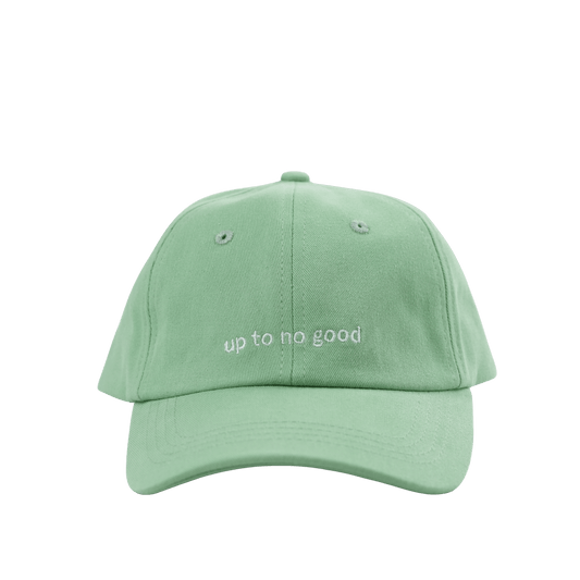 Up to No Good Children's Cap - Green