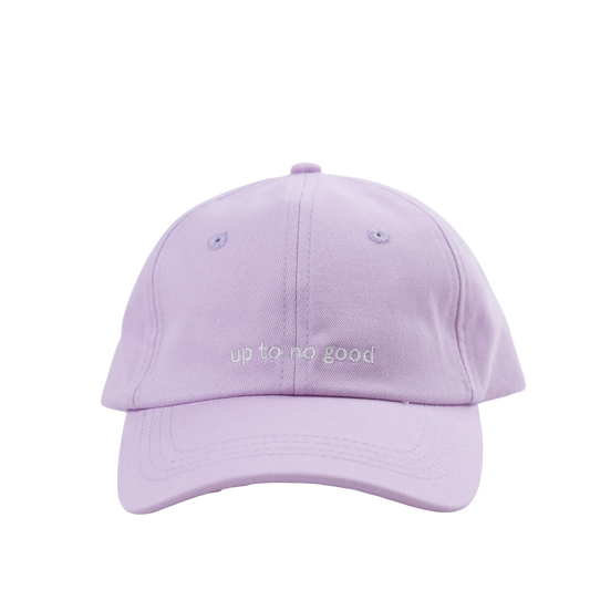 Up to No Good Children's Cap - Lilac