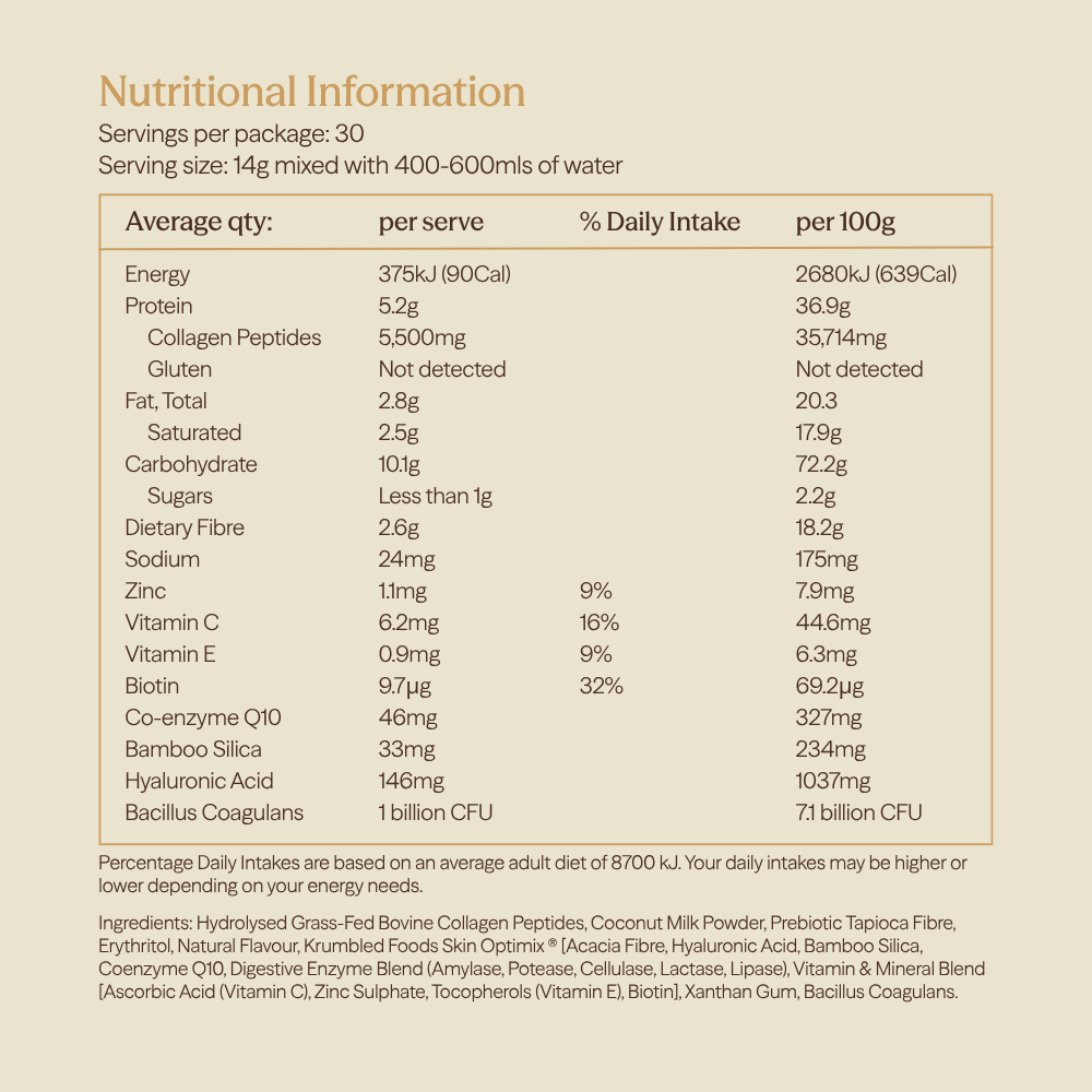 Collagen Peptides Vanilla