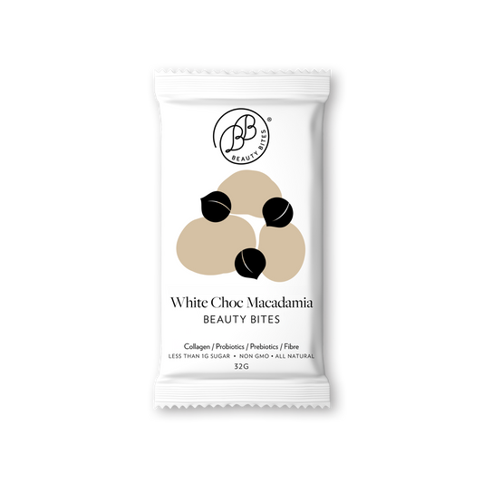 White Choc Macadamia Beauty Bites® 14 x 32g