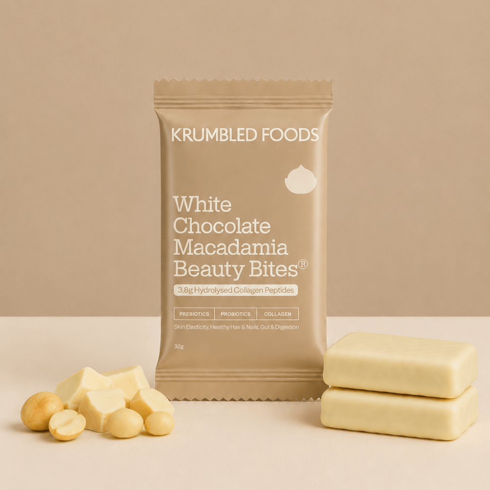 White Choc Macadamia Beauty Bites® 14 x 32g